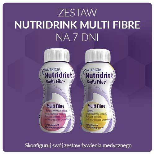 Miniaturka artykułu - Zestaw Nutridrink Multi Fibre na 7 dni (16 butelek x 125ml)