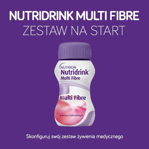 Miniaturka artykułu - Zestaw Nutridrink Multi Fibre na start (8 butelek x 125ml)
