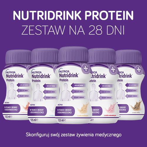 Miniaturka artykułu - Zestaw Nutridrink Protein na 28 dni (56 butelek x 125ml)
