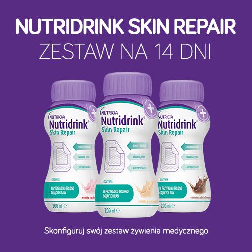 Miniaturka artykułu - Zestaw Nutridrink Skin Repair na 14 dni (28 butelek x 200ml)