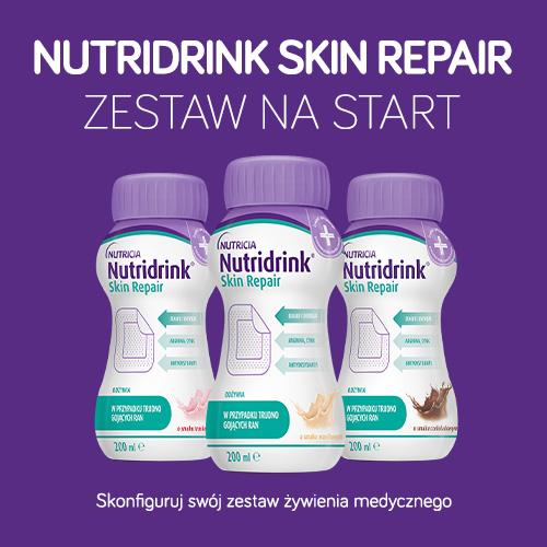 Miniaturka artykułu - Zestaw Nutridrink Skin Repair na start (8 butelek x 200ml)