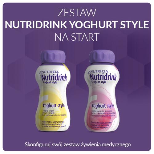 Miniaturka artykułu - Zestaw Nutridrink Yoghurt Style na start (8 butelek x 200ml)