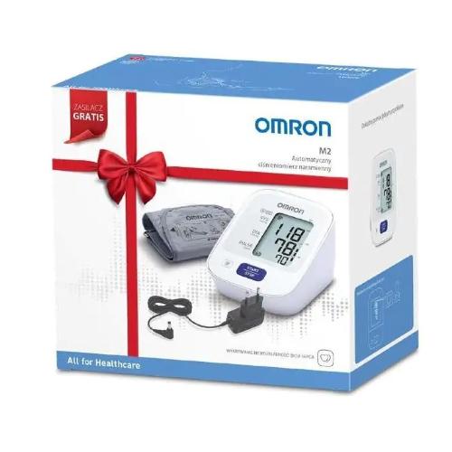 Miniaturka artykułu - OMRON Zestaw Ciśnieniomierz naramienny M2 + zasilacz