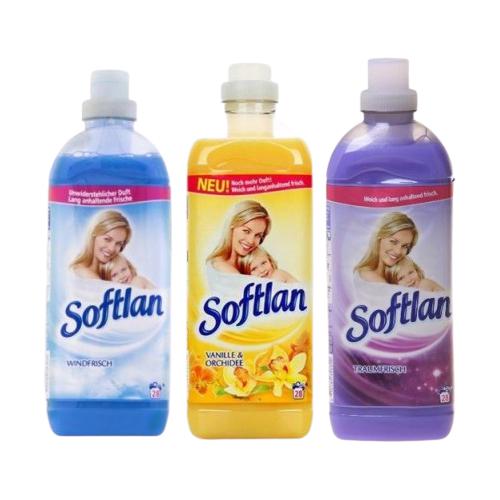 Miniaturka artykułu - Zestaw Płyn&oacute;w do płukania Softlan, 3x 1L