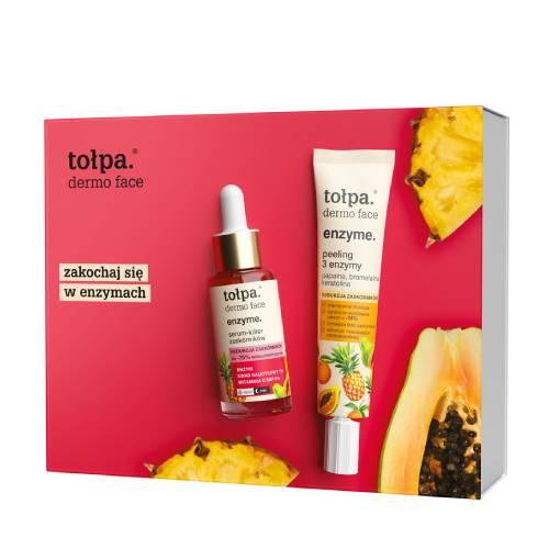 Miniaturka artykułu - Tołpa Dermo Face Zestaw Enzyme Serum killer zask&oacute;rnik&oacute;w, 30 ml + Peeling 3 enzymy, 40 ml