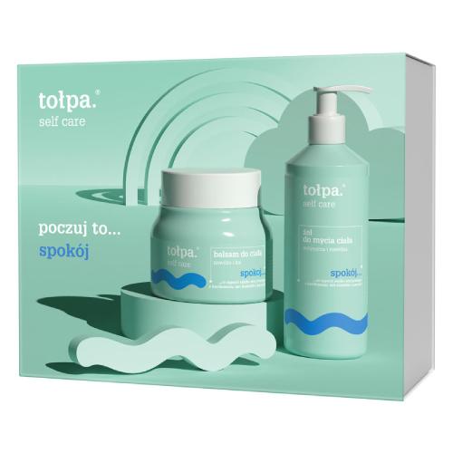 Miniaturka artykułu - Tołpa Self Care Zestaw świąteczny: Żel do mycia ciała, 400 ml + Balsam do ciała, 250 ml