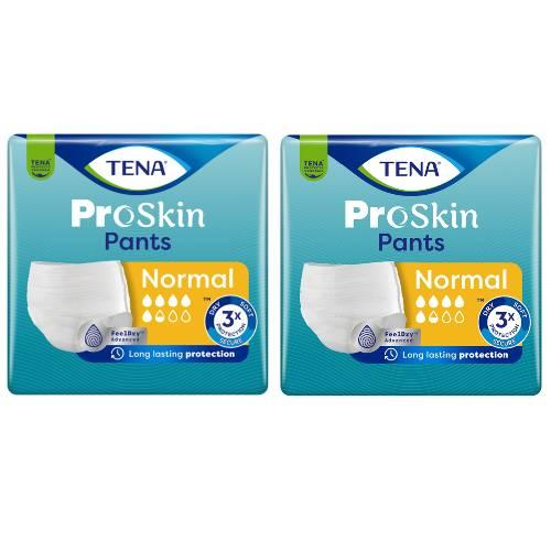 Miniaturka artykułu - Zestaw TENA PANTS Normal ProSkin Medium Majtki chłonne, 2x30 sztuk