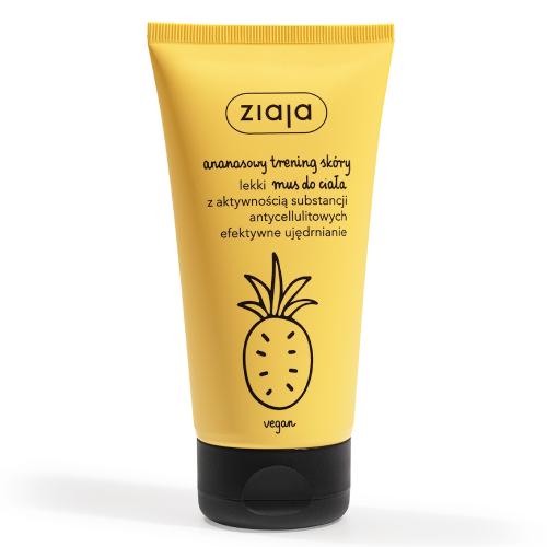 Miniaturka artykułu - ZIAJA Ananasowy lekki mus do ciała, 160ml