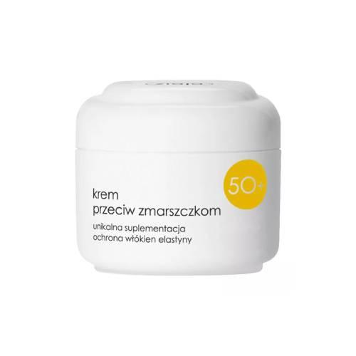 Miniaturka artykułu - ZIAJA Krem p&oacute;łtłusty przeciwzmarszczkowy 50+, 50 ml