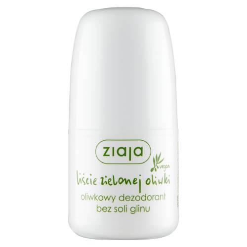 Miniaturka artykułu - Ziaja Liście zielonej oliwki Dezodorant bez soli glinu, 60 ml