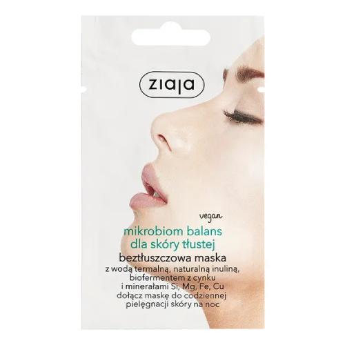 Miniaturka artykułu - ZIAJA MIKROBIOM BALANS Maska do sk&oacute;ry tłustej, 7ml