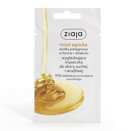 Miniaturka artykułu - ZIAJA MI&Oacute;D TAPIOKA Maseczka do twarzy, 7ml