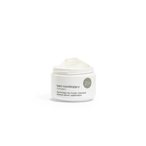 Miniaturka artykułu - ZIAJA Nawilżający krem matujący 25+, 50ml
