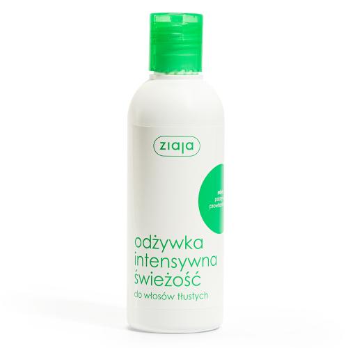 Miniaturka artykułu - ZIAJA Odżywka do włos&oacute;w Intensywna świeżość, 200ml