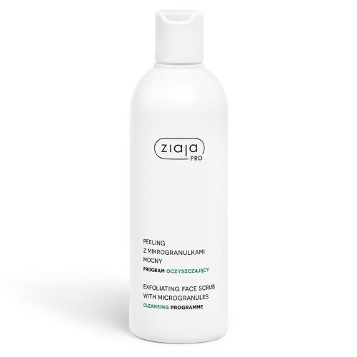 Miniaturka artykułu - Ziaja Pro Peeling z mikrogranulkami mocny do twarzy, 270 ml