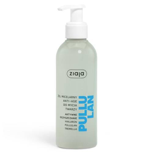 Miniaturka artykułu - Ziaja Pullulan Anti-Age Żel micelarny do mycia twarzy, 200 ml