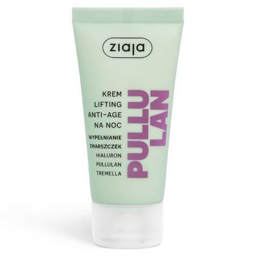 Miniaturka artykułu - Ziaja Pullulan Lifting Anti-Age Krem do twarzy na noc, 50 ml