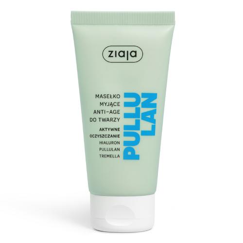 Miniaturka artykułu - Ziaja Pullulan Masełko myjące anti-age do twarzy, 75 ml