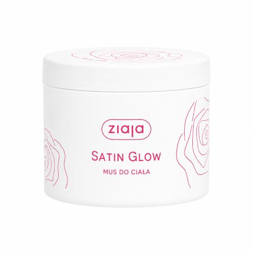 Miniaturka artykułu - Ziaja Satin Glow Mus do ciała, 350 ml