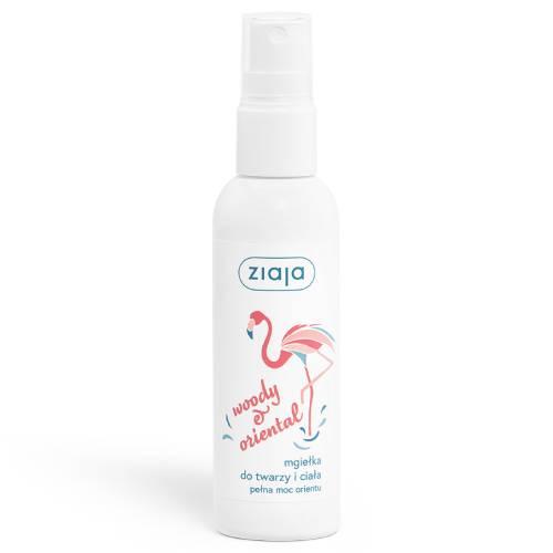 Miniaturka artykułu - Ziaja Woody & Oriental Mgiełka do twarzy i ciała, 90 ml
