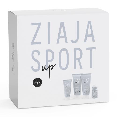 Miniaturka artykułu - Ziaja Sport Zestaw prezentowy: 2w1 Balsam do ciała i odżywka do włos&oacute;w, 200 ml + 2w1 Szampon i żel pod prysznic, 200 ml + Krem do rąk i st&oacute;p, 100 ml + 2w1 Antyperspirant i serum, 60 ml