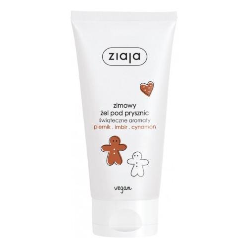 Miniaturka artykułu - ZIAJA zimowy żel pod prysznic piernik, imbir, cynamon, 160ml