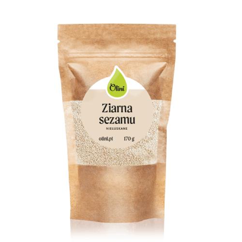 Miniaturka artykułu - Olini Ziarna sezamu, 170 g