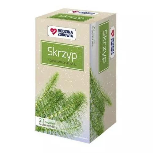 Miniaturka artykułu - Rodzina Zdrowia Skrzyp, 20 saszetek