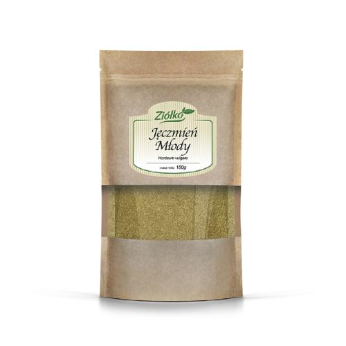 Miniaturka artykułu - Zi&oacute;łko Jęczmień młody mielony, 150 g