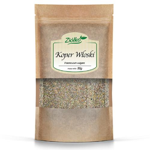 Miniaturka artykułu - Zi&oacute;łko Koper włoski owoc, 50 g