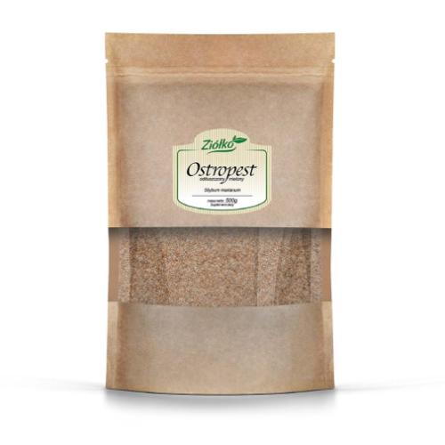 Zi&oacute;łko Ostropest mielony odtłuszczony, 500 g