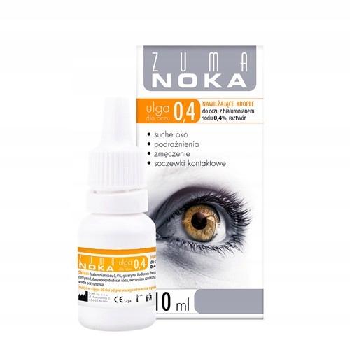 Miniaturka artykułu - ZUMA 0,4% Krople do oczu z hialuronianem - 10 ml