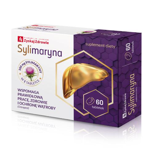 Miniaturka artykułu - ZYSKAJ ZDROWIE Sylimaryna, 60 tabletek